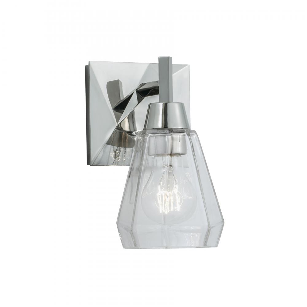 Arctic 8.5&#39;&#39; High 1-Light Sconce - Polished Nickel