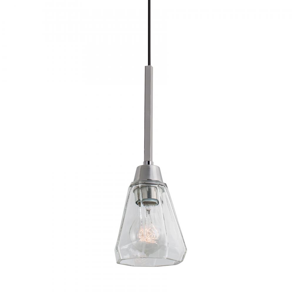 Arctic 5&#39;&#39; Wide 1-Light Pendant - Polished Nickel