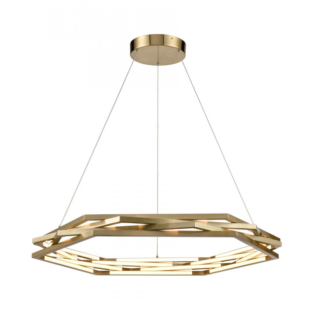 Catana 32&#39;&#39; Wide LED Pendant - Bronze