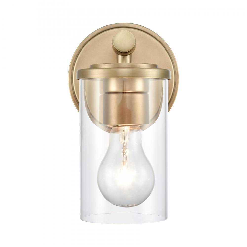 Burrow 5&#39;&#39; Wide 1-Light Vanity Light - Natural Brass