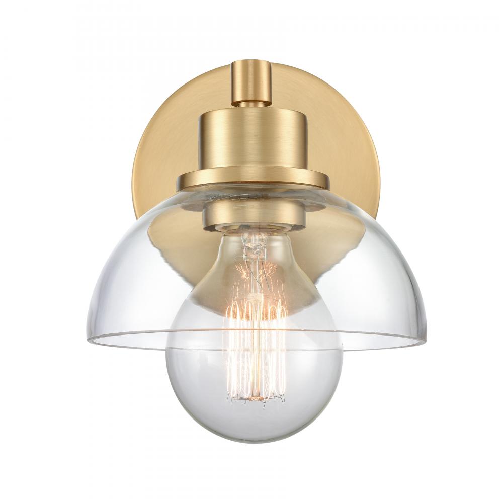 Julian 6&#39;&#39; Wide 1-Light Vanity Light - Brushed Gold