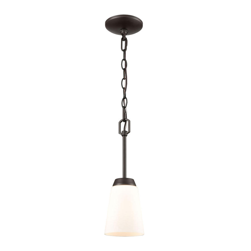 Thomas - Winslow 5&#39;&#39; Wide 1-Light Mini Pendant - Oil Rubbed Bronze