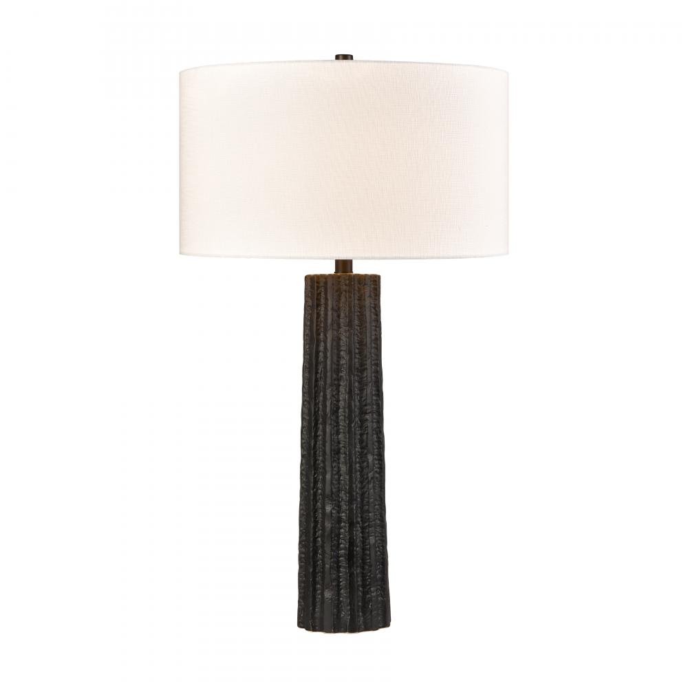 Albert 31&#39;&#39; High 1-Light Table Lamp - Black Glaze - Includes LED Bulb