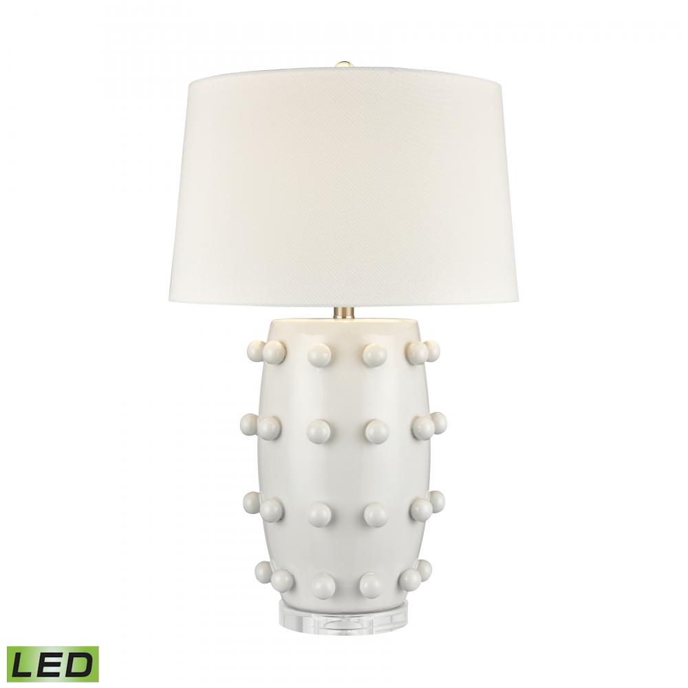 Torny 28&#39;&#39; High 1-Light Table Lamp - White - Includes LED Bulb