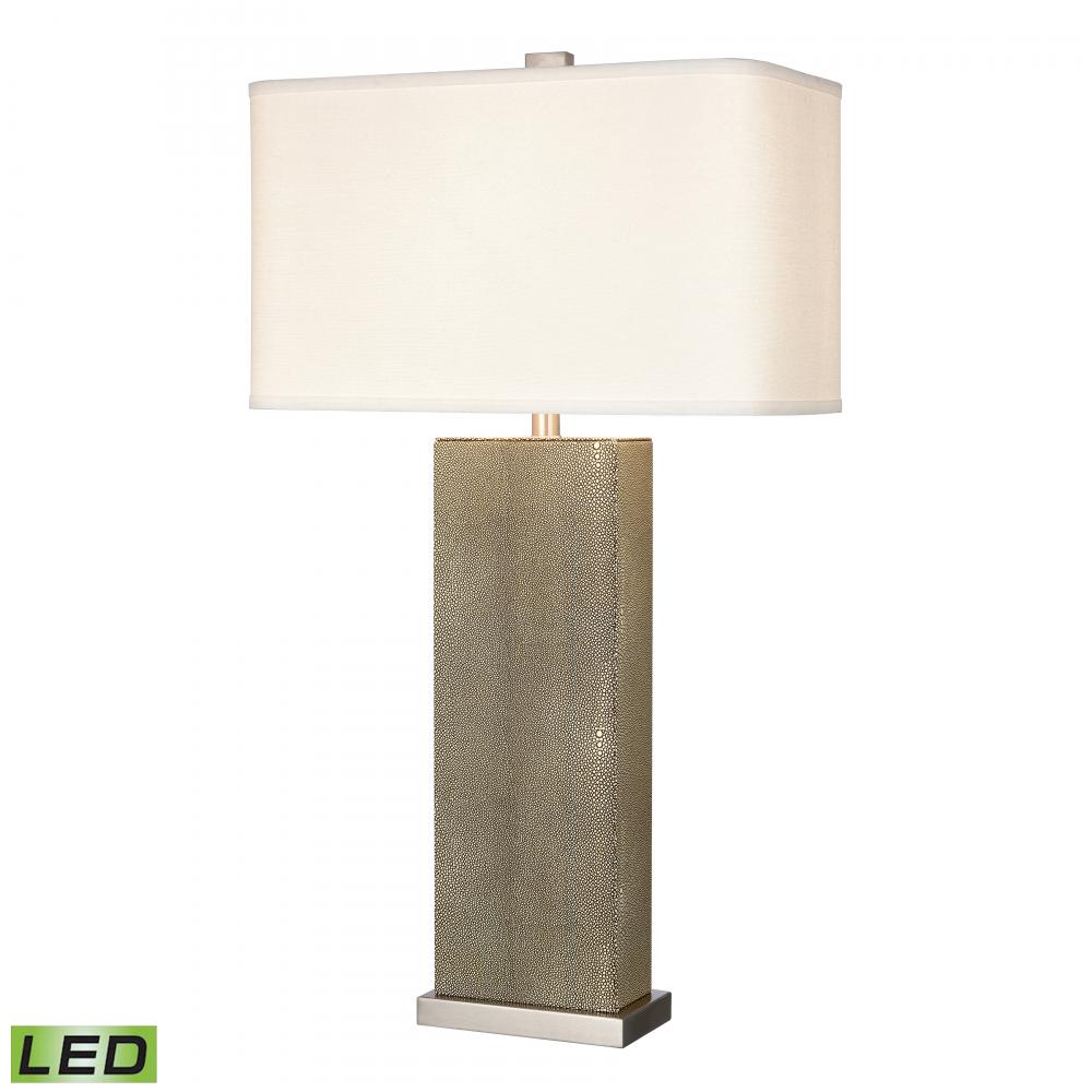 Against the Grain 34&#39;&#39; High 1-Light Table Lamp - Includes LED Bulb