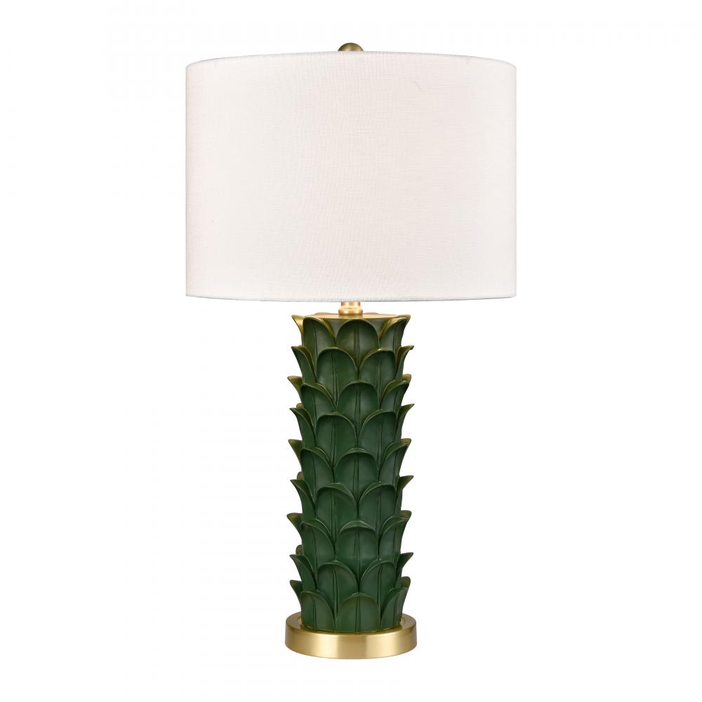 Beckwith 27&#39;&#39; High 1-Light Table Lamp - Dark Green