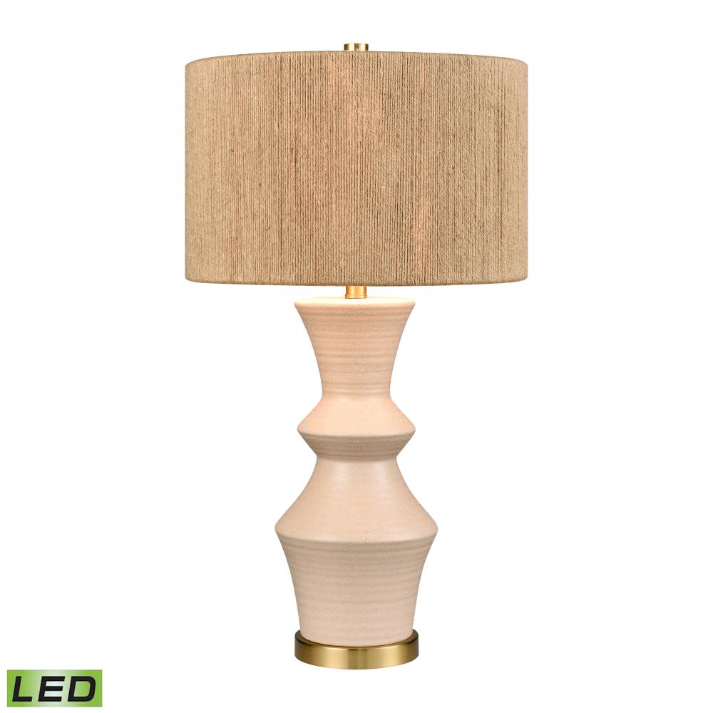 Belen 29.5&#39;&#39; High 1-Light Table Lamp - Ivory - Includes LED Bulb