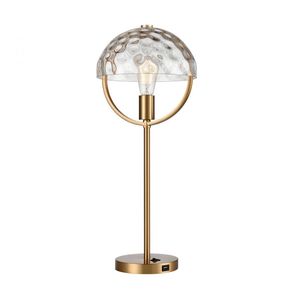 Parsons Avenue 24&#39;&#39; High 1-Light Desk Lamp - Aged Brass