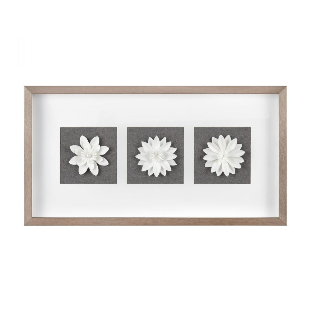 Floral Shadow Framed Wall Art