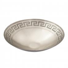 ELK Home H0807-10670 - Greek Key Centerpiece Bowl - Nickel