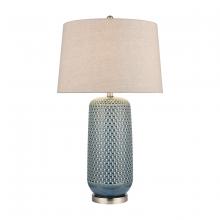 ELK Home S0019-9484 - Dawlish Bay 31'' High 1-Light Table Lamp - Blue