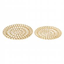 ELK Home S0807-12078/S2 - Regina Tray - Set of 2 Gold