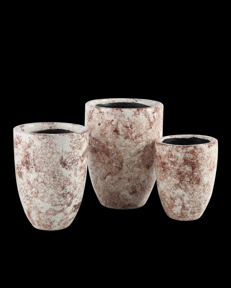 Marne Brown & Off-White Vase Set of 3