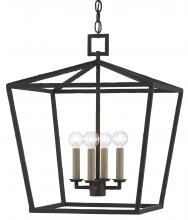 Currey 9000-0455 - Denison Medium Black Lantern