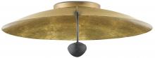 Currey 9999-0049 - Pinders Gold Flush Mount