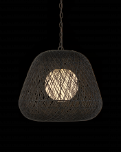 Currey 9000-1243 - Osbert Black Pendant