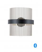 ET2 E34201-BKSN - Chimes WiZ-Wall Sconce