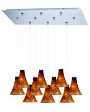 ET2 E93933-104SN - Leopard-Multi-Light Pendant