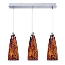 ET2 E94843-102SN - Amber Lava-Linear Pendant