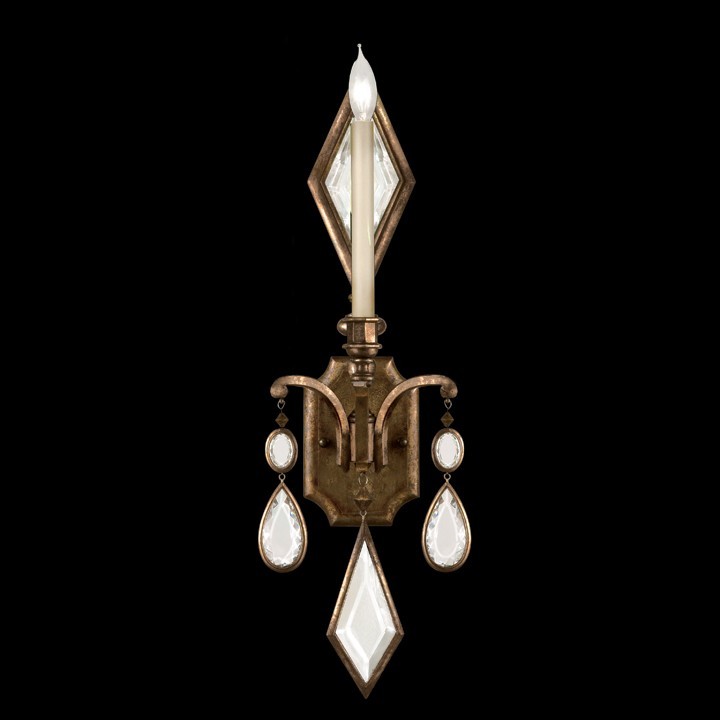 Encased Gems 29&#34;H Sconce