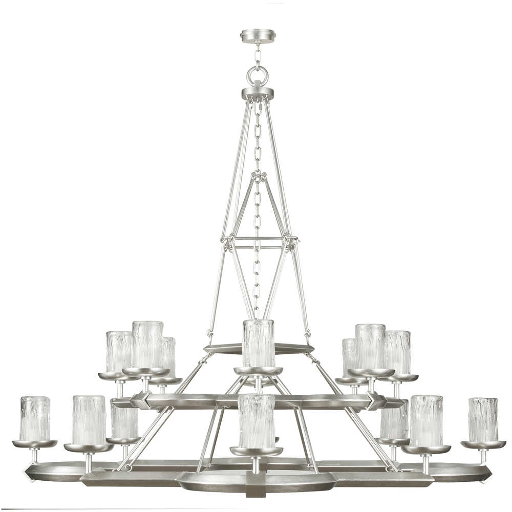 Liason 58&#34;W Round Chandelier