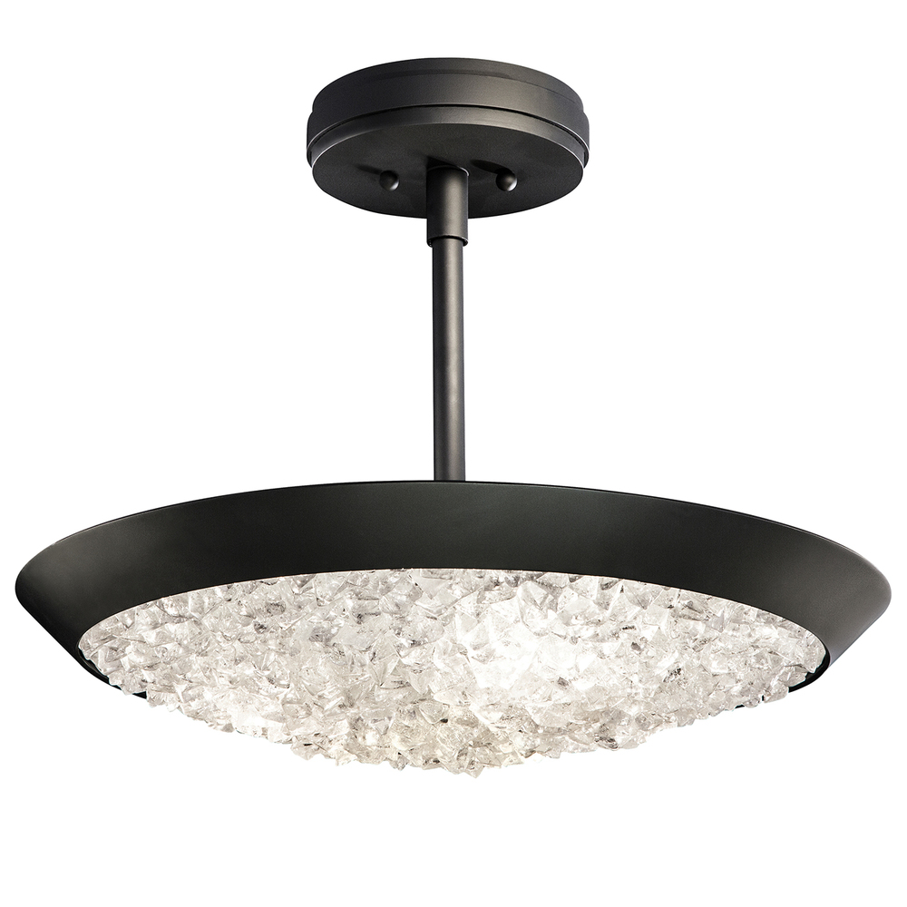 Arctic Halo 20&#34;W Round Semi-Flush Mount