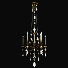 Fine Art Handcrafted Lighting 708640-3ST - Encased Gems 31"W Round Chandelier