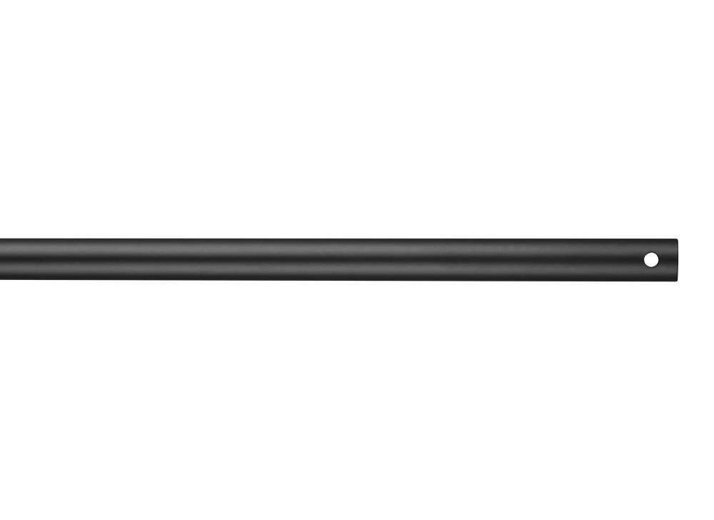 12&#34; Downrod in Midnight Black